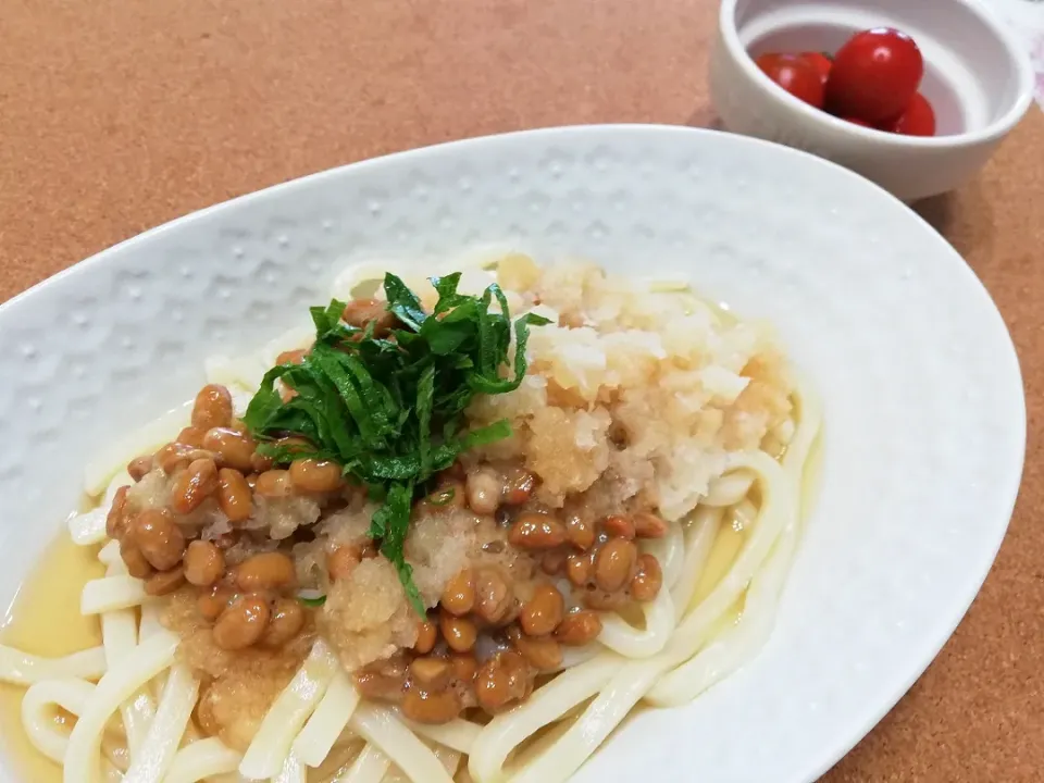 令和元年5月27日
納豆おろしぶっかけうどんランチ🥢|たえさん