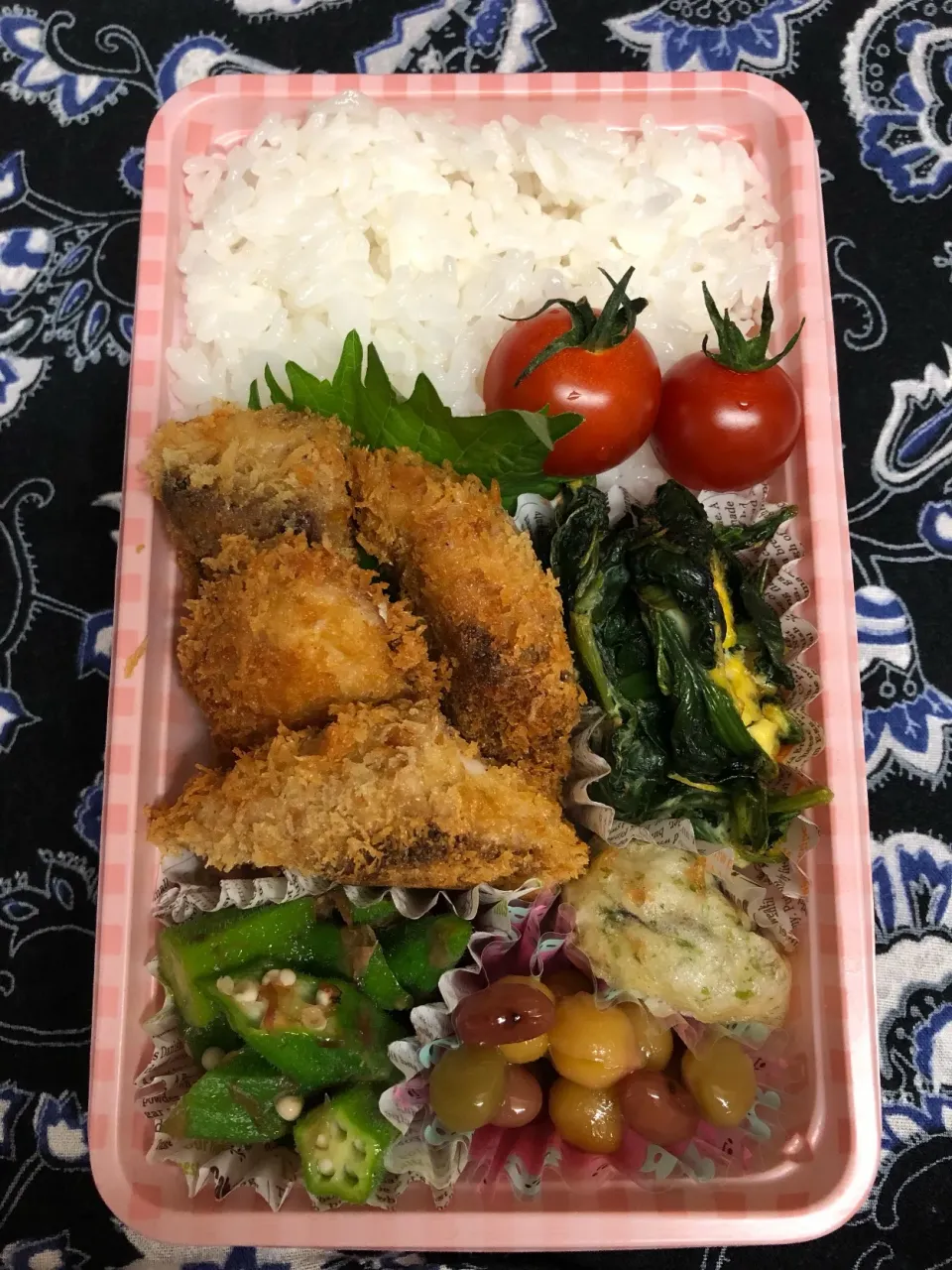 Snapdishの料理写真:父ちゃんのお弁当🍱|ぷぅさん