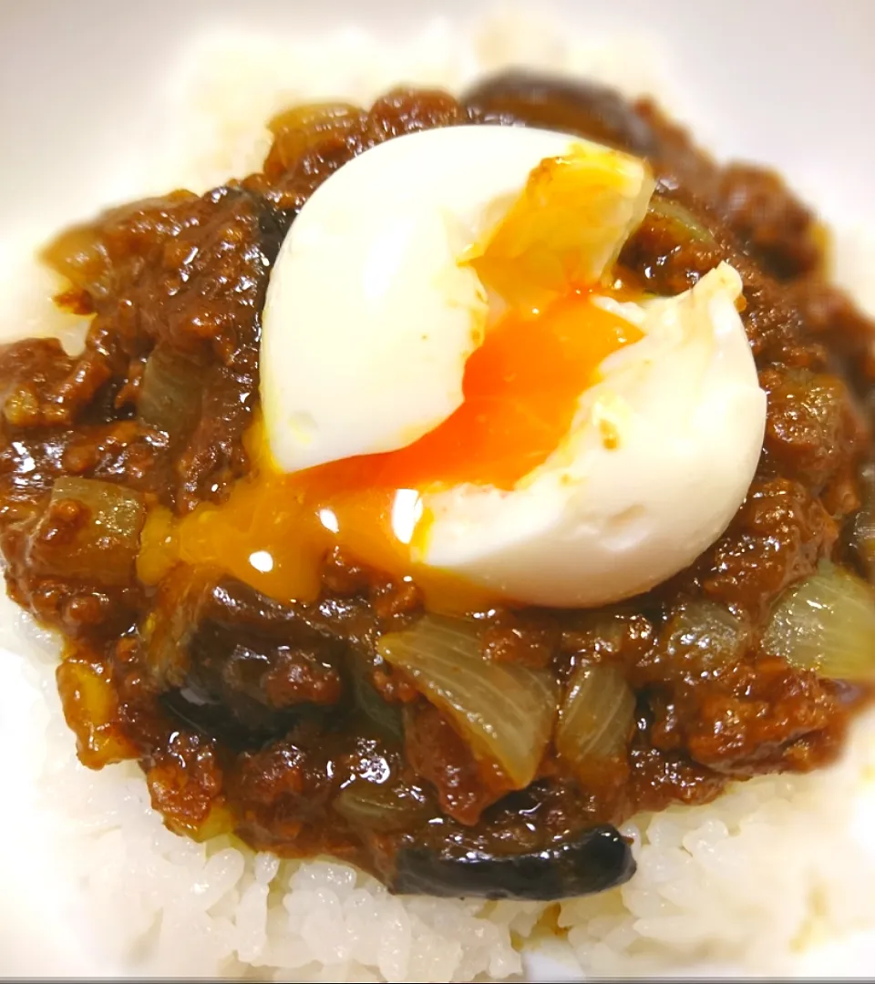 10分で夕ごはん☆ナスのキーマカレー風|ナデシコさん