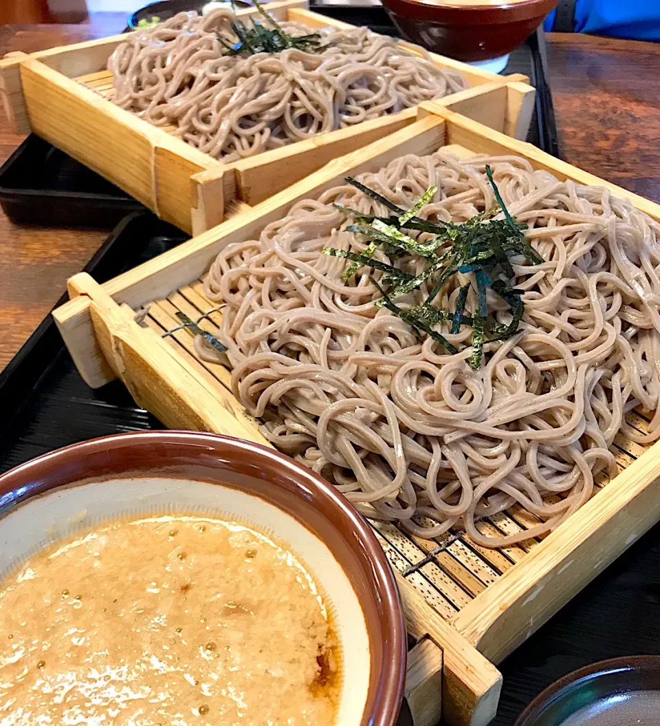 Snapdishの料理写真:大山の自然薯とろろ蕎麦|シュトママさん