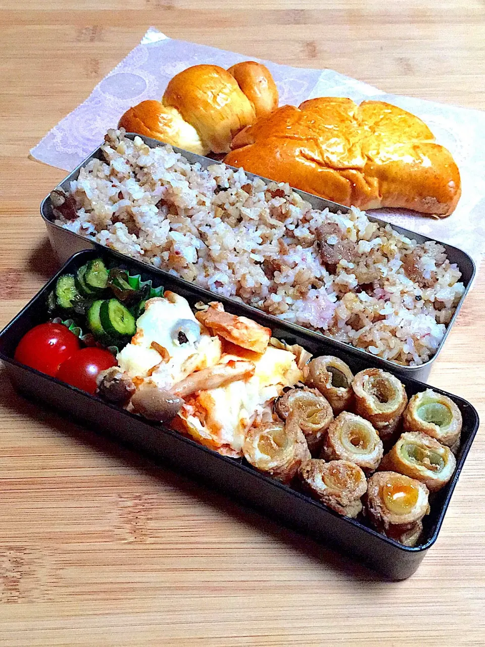 5/28の息子くん弁当🍱
 #弁当  #あさごぱん  #手作りパン  #パン|ままみさん