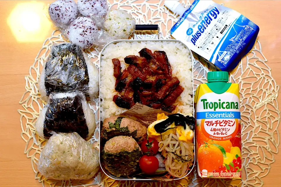 #お弁当  #息子弁当  #高校生弁当  #高校球児弁当  #作り置き弁当  #のっけ弁当  #うなぎまぶし弁当|dra-kichiさん