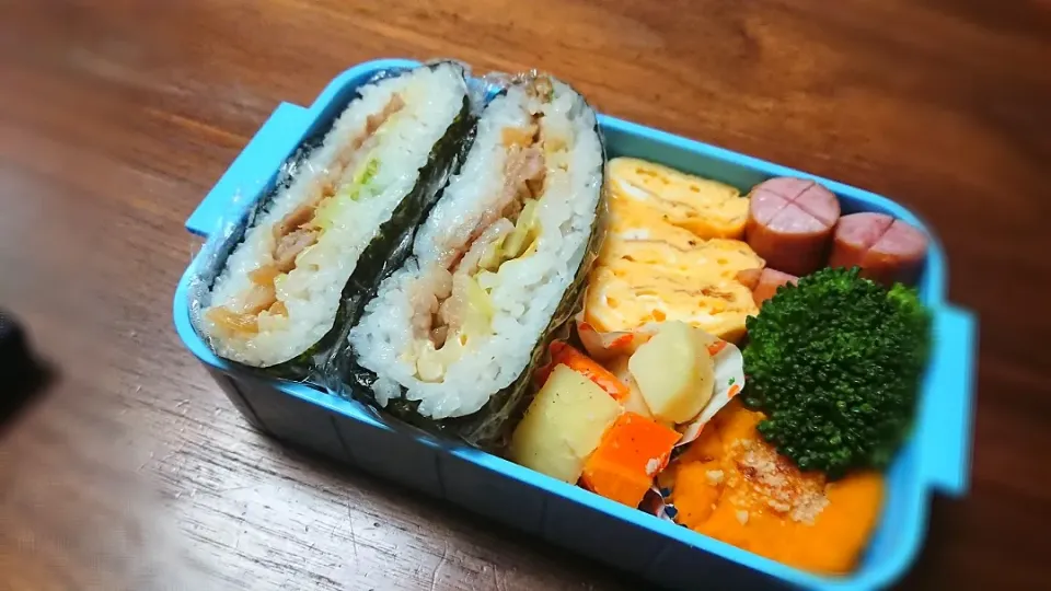 運動会お疲れ様弁当
しょうが焼きおにぎらず|たかたれさん