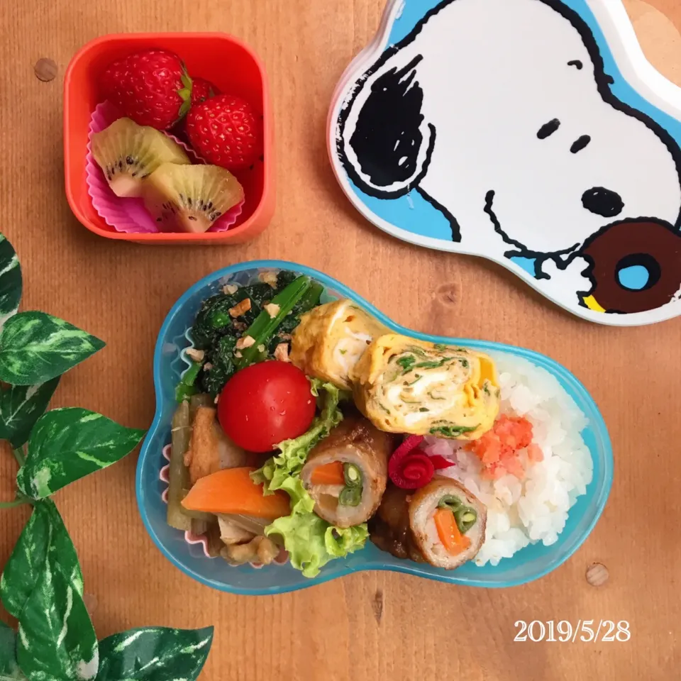 今日の娘弁当♡ 2019.5.28...♪*ﾟ|ばろんさん