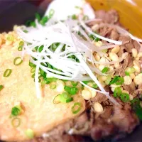 創味つゆで簡単！冷やし肉うどん|おっとさん