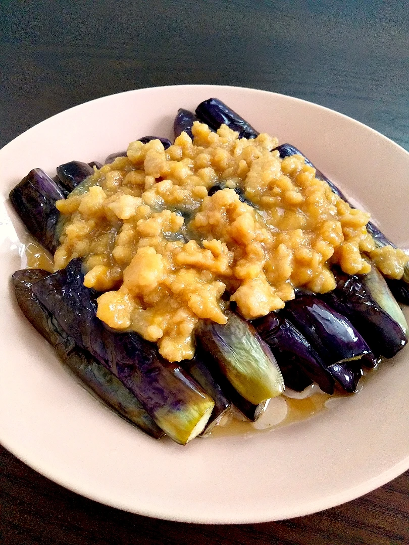 茄子の肉味噌|じょうさん