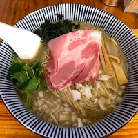 Snapdishの料理写真:限定:濃い冷やし煮干そば@中華そば よしかわ(上尾)|miyaさん