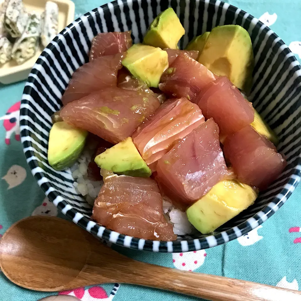 アボカドマグロ丼|あさかさん