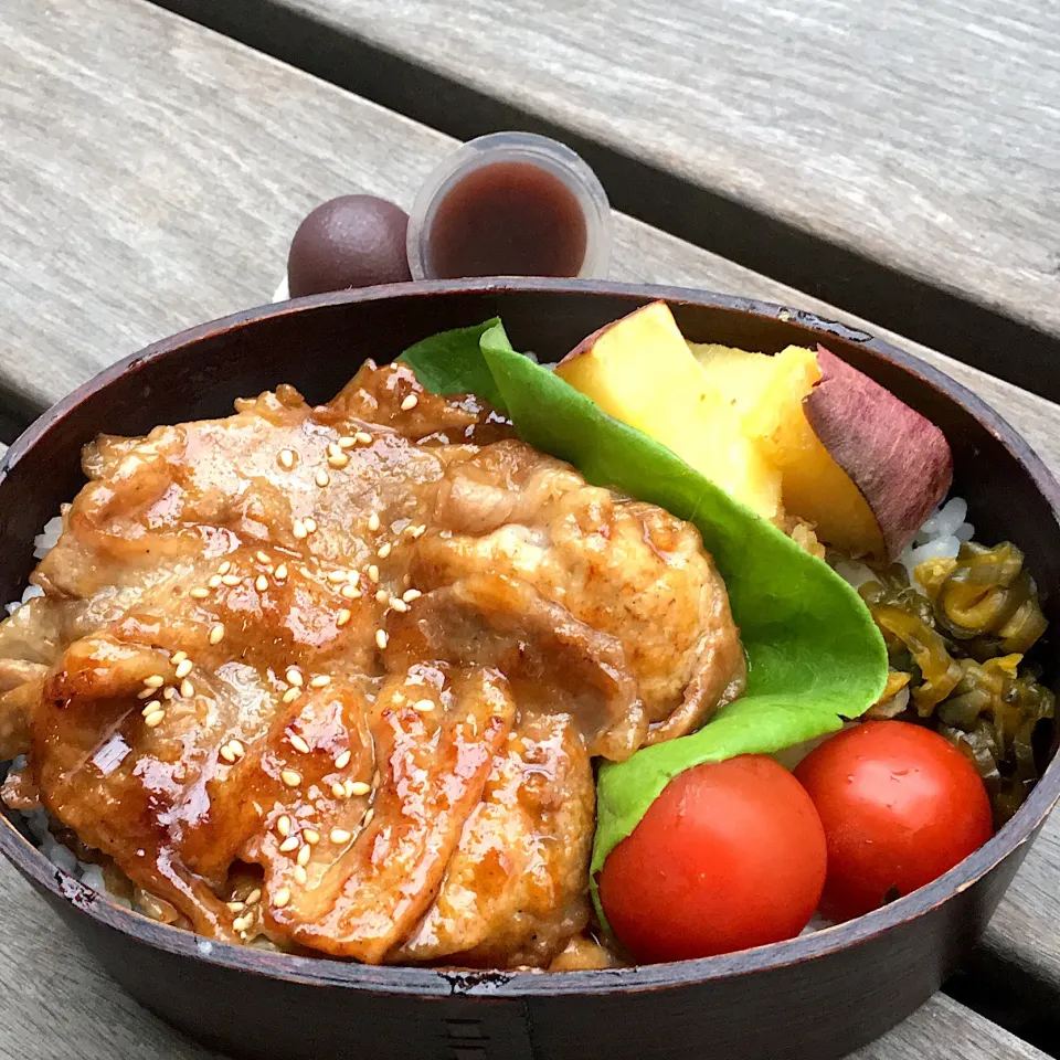 #曲げわっぱ弁当  #男子高校生弁当  #のっけ弁当|さい。さん