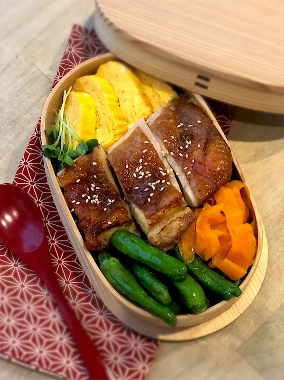 鳥の照り焼き弁当|Keiko Sakamotoさん