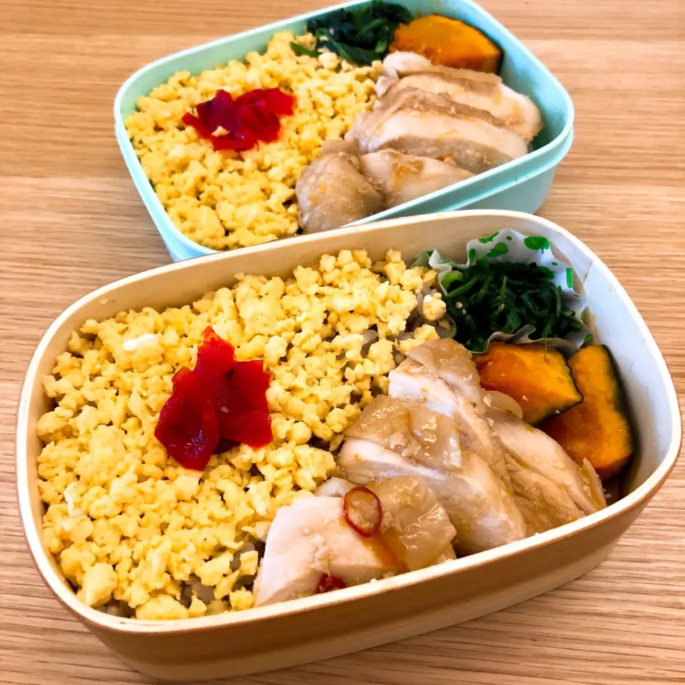 きょうのお弁当#鶏胸肉の照り焼き弁当#リクエスト|ゆかｕさん