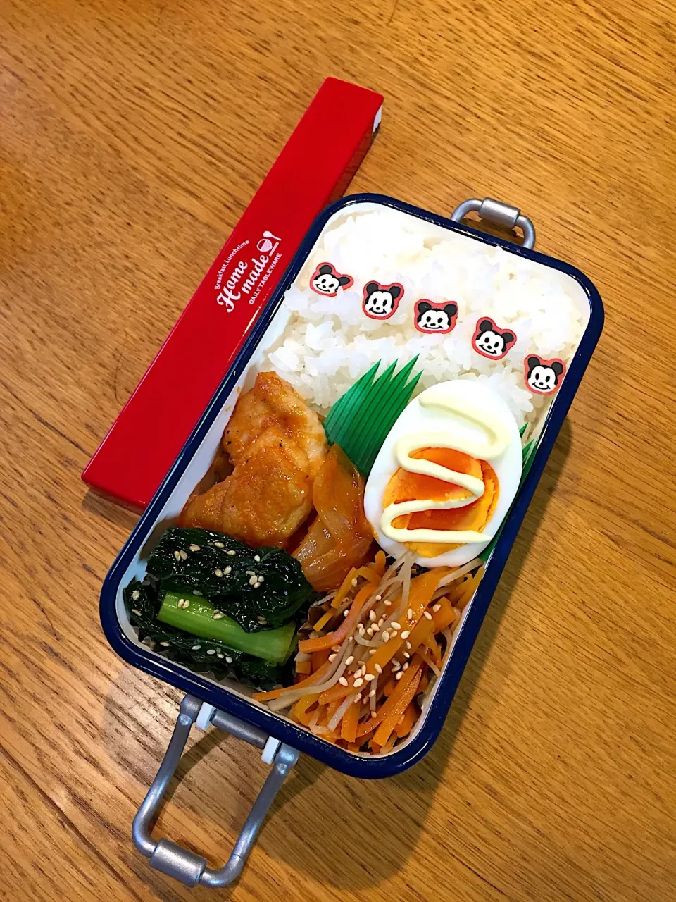 JK☆DK弁当  鶏のチリソース|まつださんさん