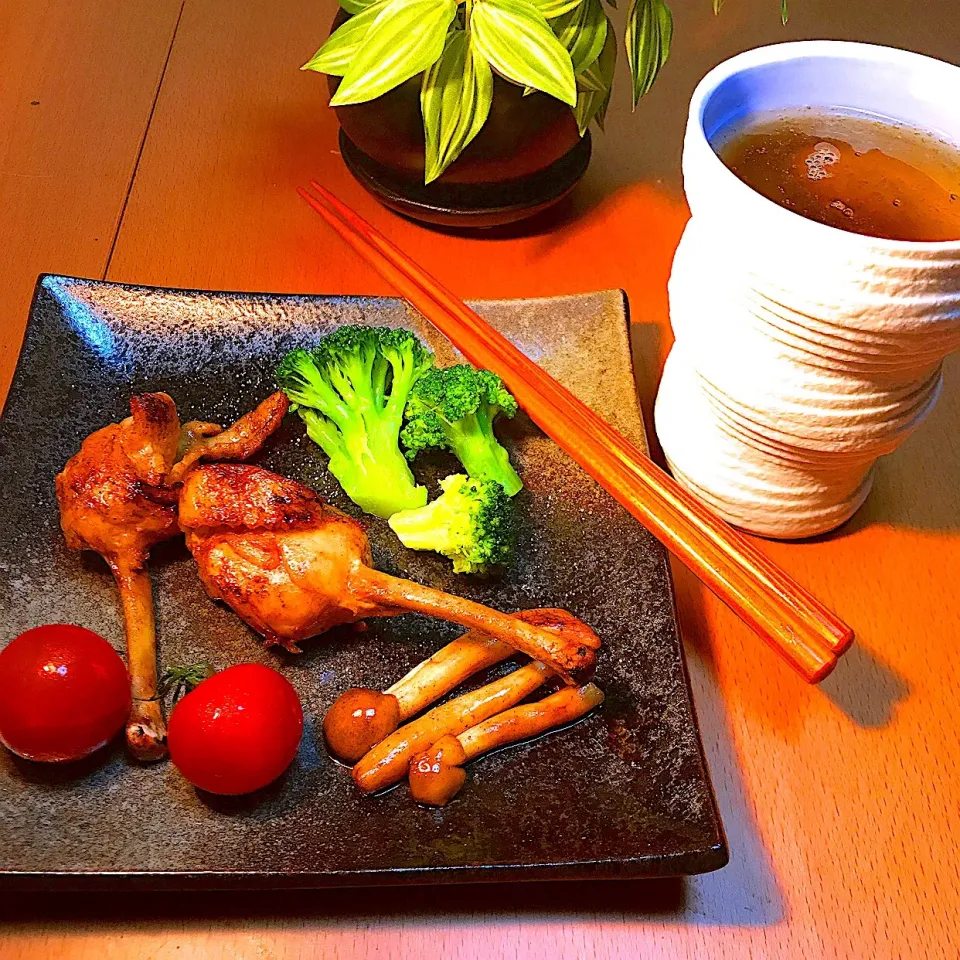 おつまみ
🍗骨付きチキンのバター醤油ソテー😋|Sの食卓さん