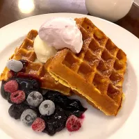 Blueberry waffle|soniahahaさん