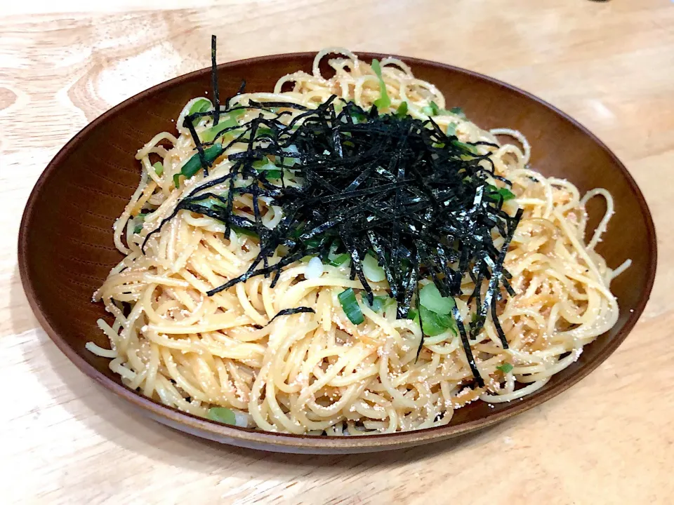 バター醤油たらこスパゲティ|なおきさん