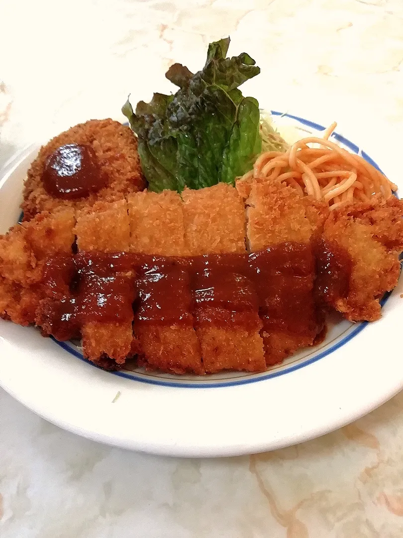 日替わり定食~とんかつ、コロッケ|Kunisanoさん