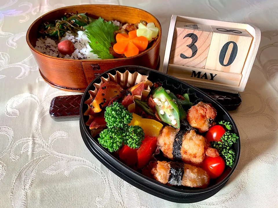 #女子高生弁当   #わっぱ弁当  #2019/5/30|みんみんさん