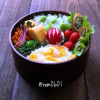 2色ご飯