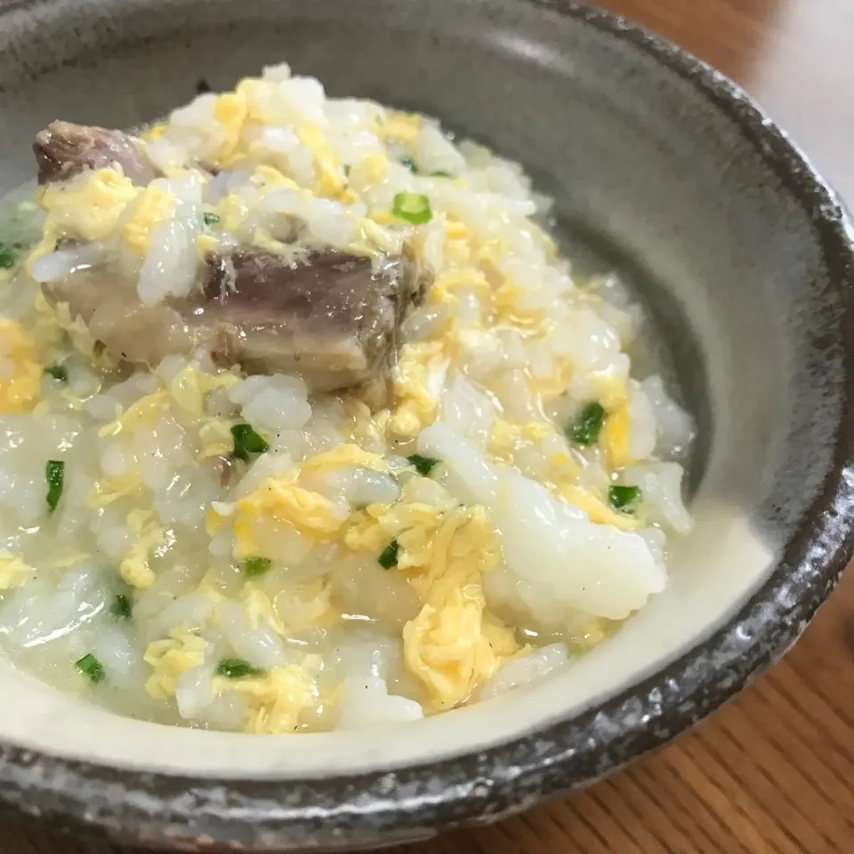 テールスープの2日目は雑炊に🥚|HALさん