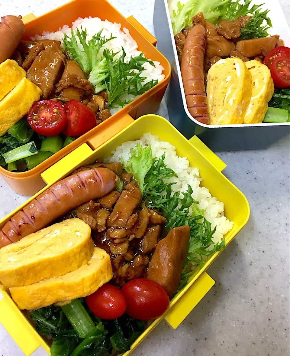 #中学女子弁当  #父ちゃん弁当  #焼き鳥丼|よちこさん