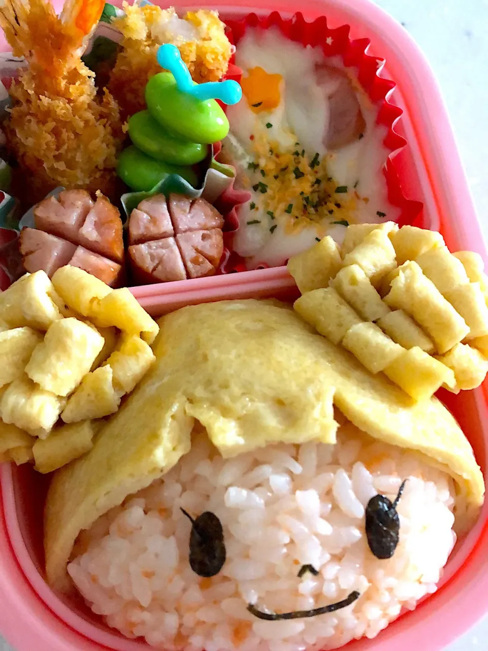 Snapdishの料理写真:キャラ弁 女の子|Mami Shindoさん