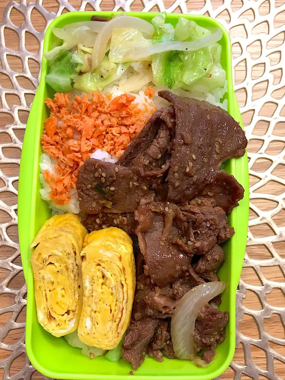 Snapdishの料理写真:2019.5.31高校⚽️男子プルコギ弁当〜🍱😋|mari-pさん