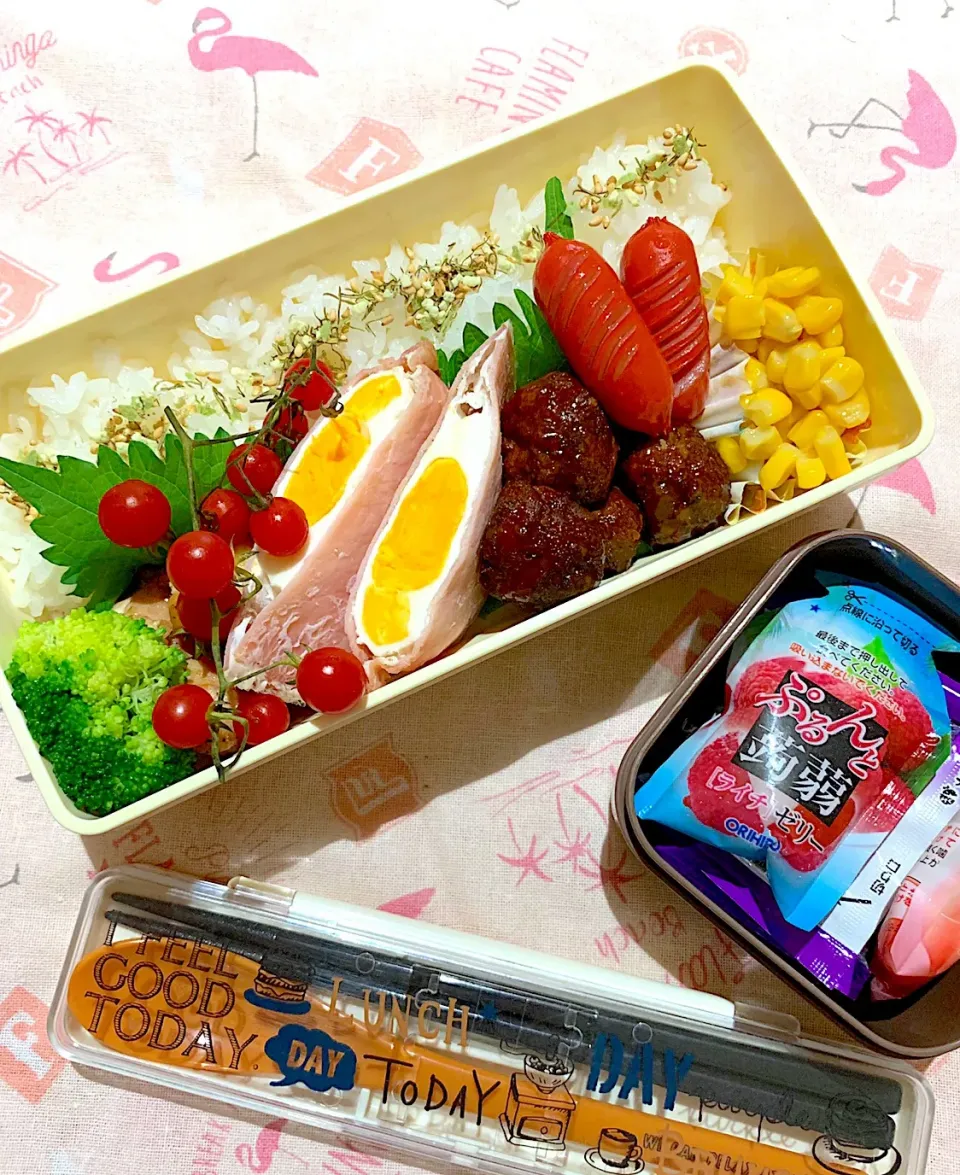 Snapdishの料理写真:2019.5.31 今日の娘弁当♡|mieさん