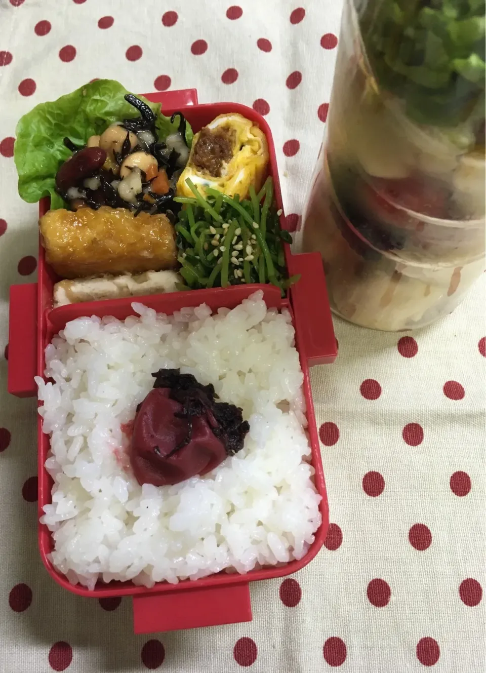 Snapdishの料理写真:5月31日 令和最初の月 終了弁当🍱|sakuramochiさん