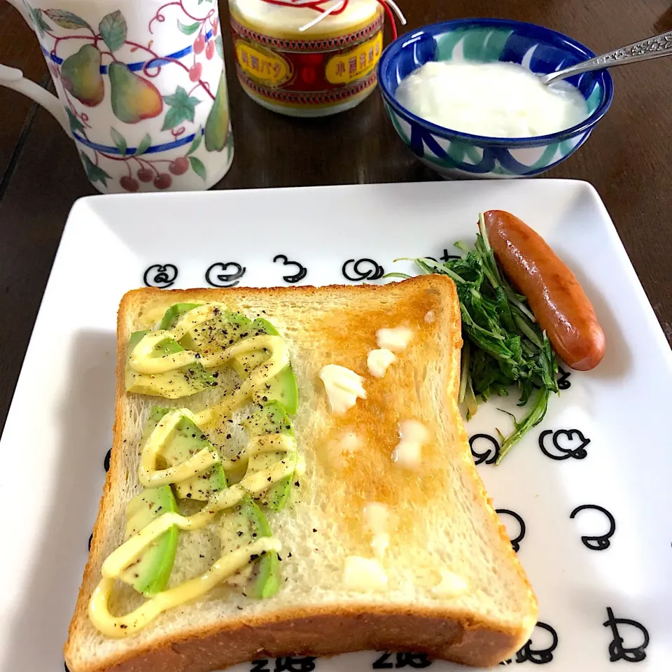 Snapdishの料理写真:朝ごぱん #実家ごはん|nao子さん