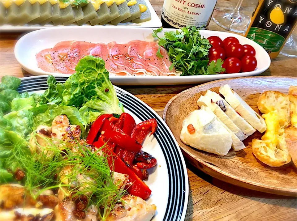 ワインのアテの晩ご飯|じゅんさんさん