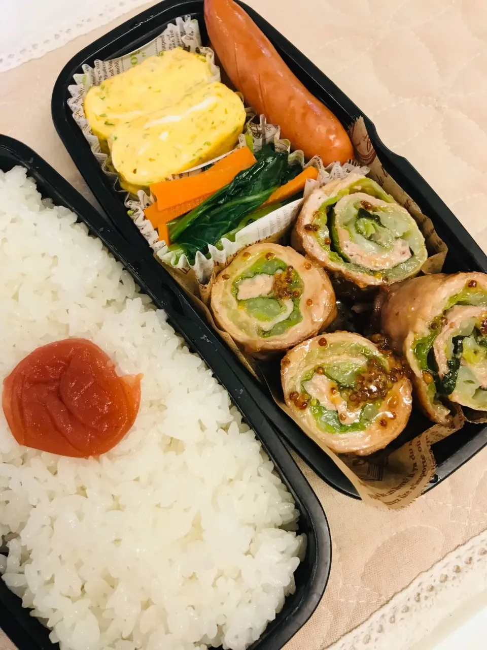 Snapdishの料理写真:高校生長男の土曜日もお弁当🍱|だまさん