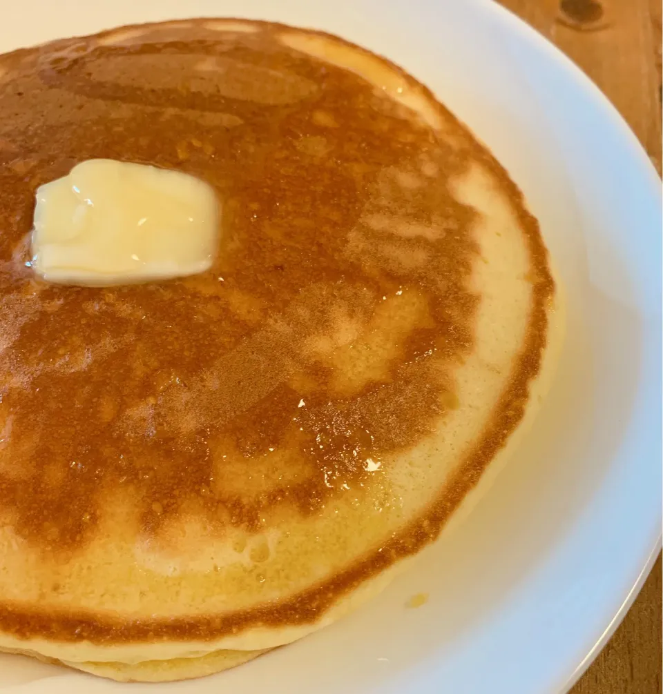 Snapdishの料理写真:娘作ホットケーキ作ったよ🥞|NOMU'S キッチン🍳さん