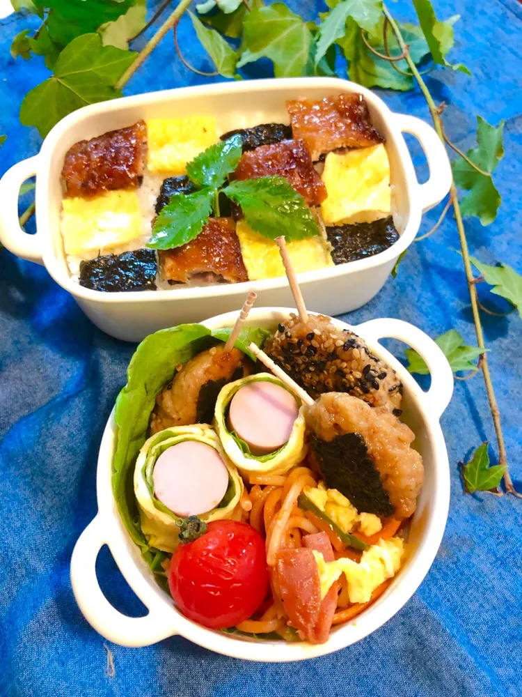 昨日の旦那の夜勤のお弁当🍱|ぷーはるひゅうさん