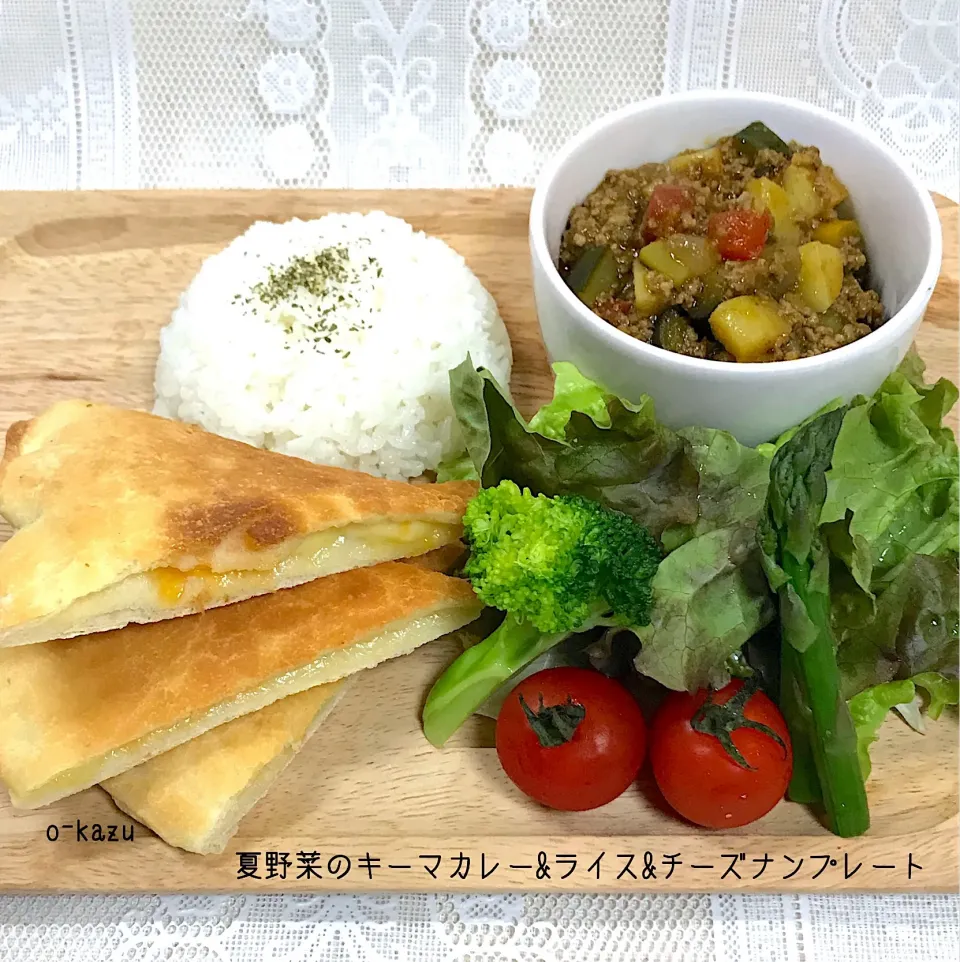 夏野菜のキーマカレー|o-kazuさん