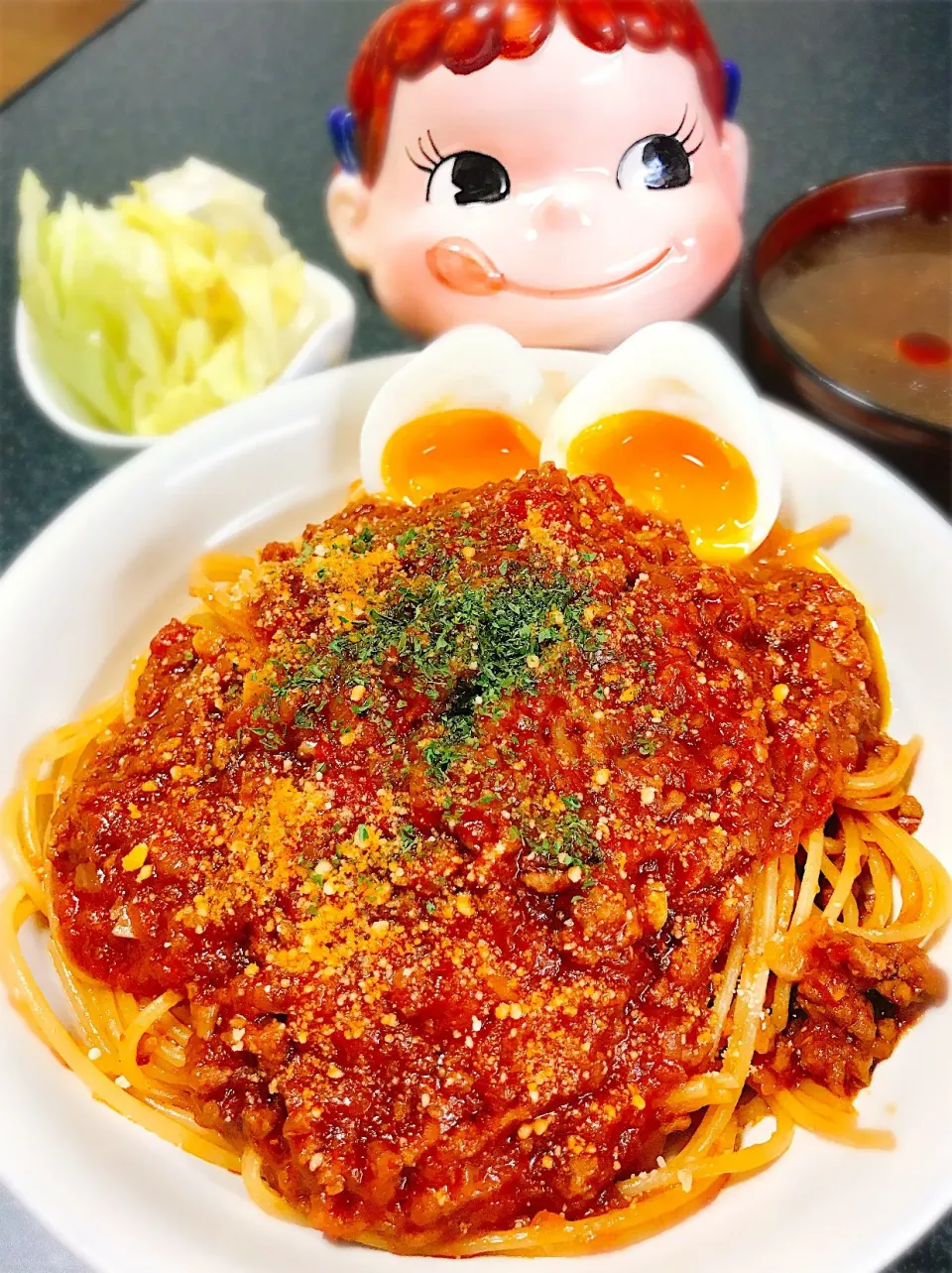 じ〜っくり煮込んだ♡ミートソーススパゲティ。|ぽき。さん