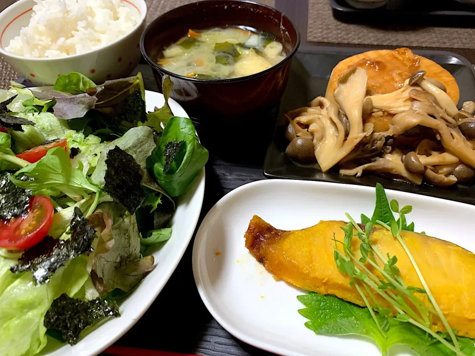 頑張らない普通の定食ご飯
 #定食 
#糖質制限中
#1型🔰|あきさん