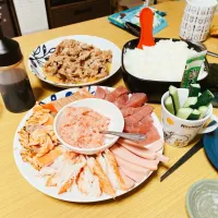 Snapdishの料理写真:手巻き寿司|くろさん