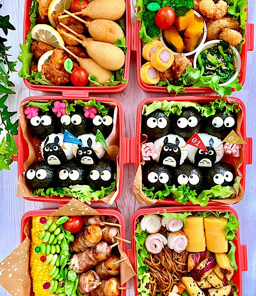 トトロの運動会弁当✩2019🍱|yumisakeさん