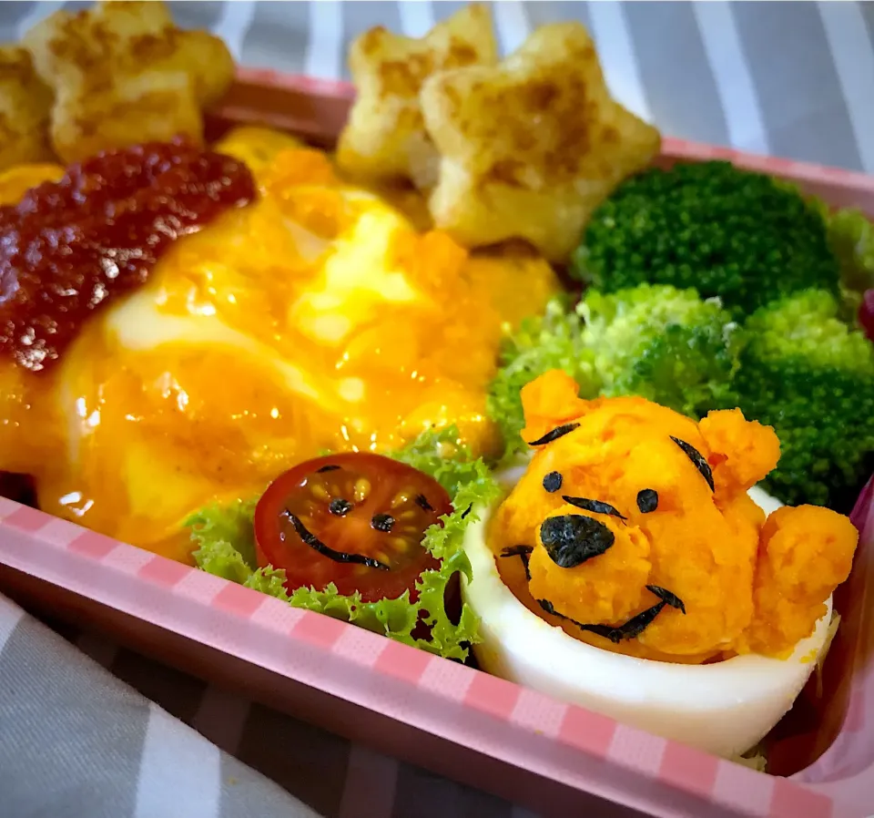 🍯Gluten Free Winnie the Pooh Bento🍯|The Reinhartsさん