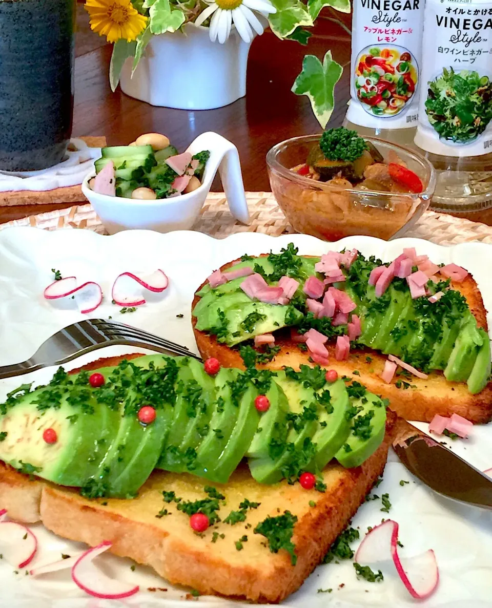 アボカド好きなら たまらない美味しさ🥑💕 休日の朝はアボカドトースト❣️|paaruさん