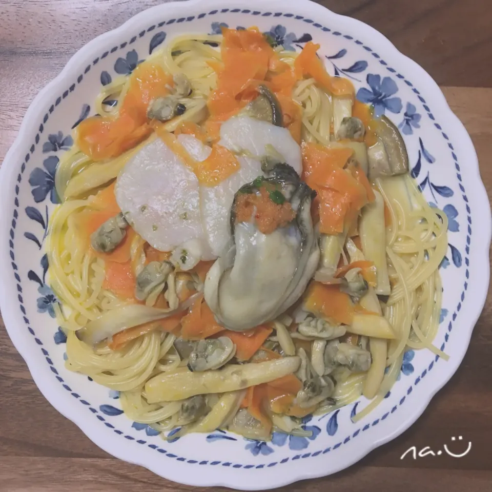 貝づくしパスタ♡|な。さん