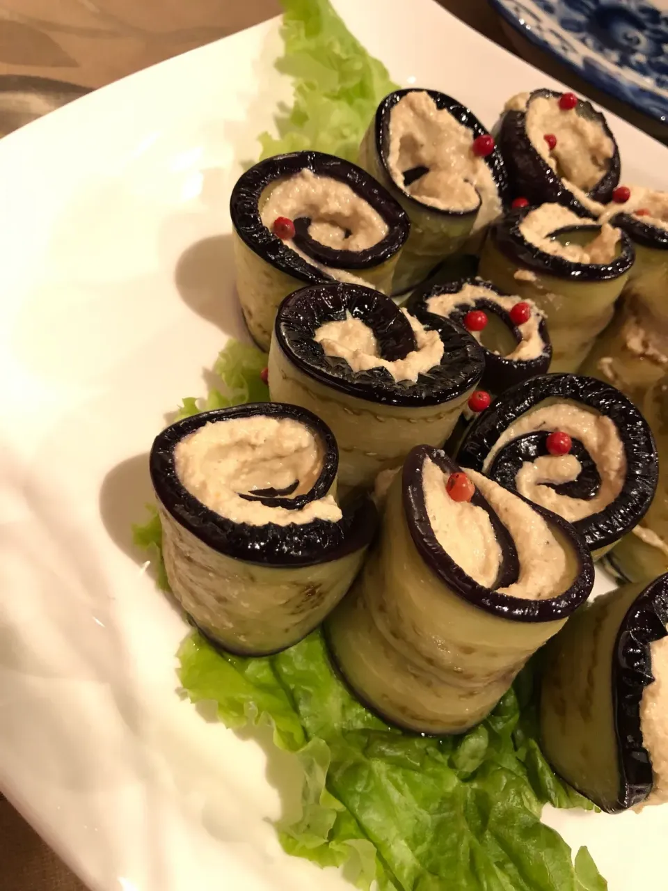 Georgian Aubergine🍆 Rolls with Walnuts🇬🇪|aястасияさん