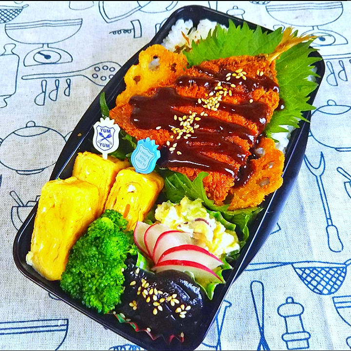アジフライ弁当 とももん Snapdish スナップディッシュ Id Cdktva