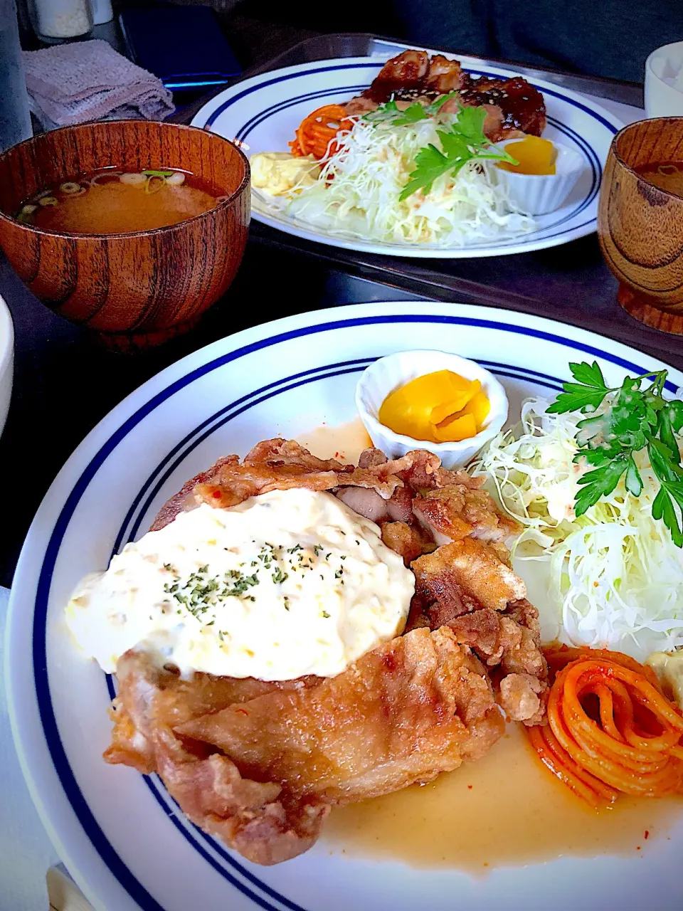 Snapdishの料理写真:チキン南蛮定食|ゆかりさん