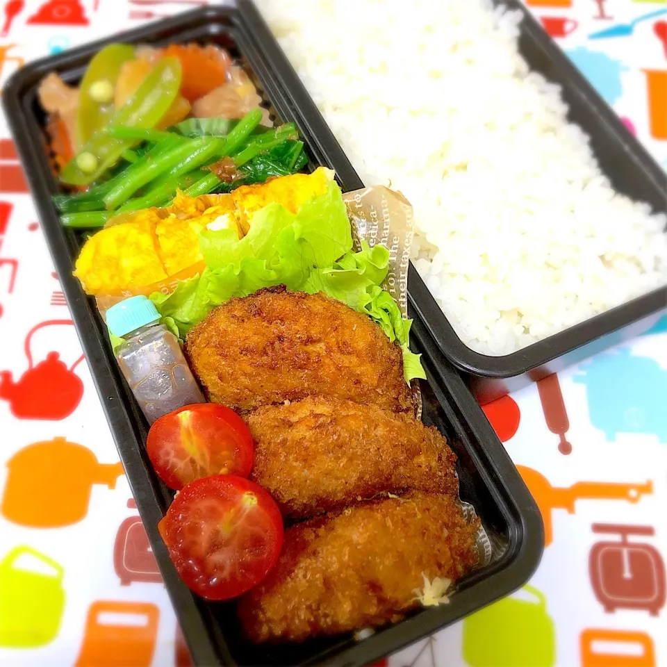 男子お弁当❁¨̮
 #お弁当記録 
 #手作り弁当 
 #男子高校生弁当|ゆめぴりかさん