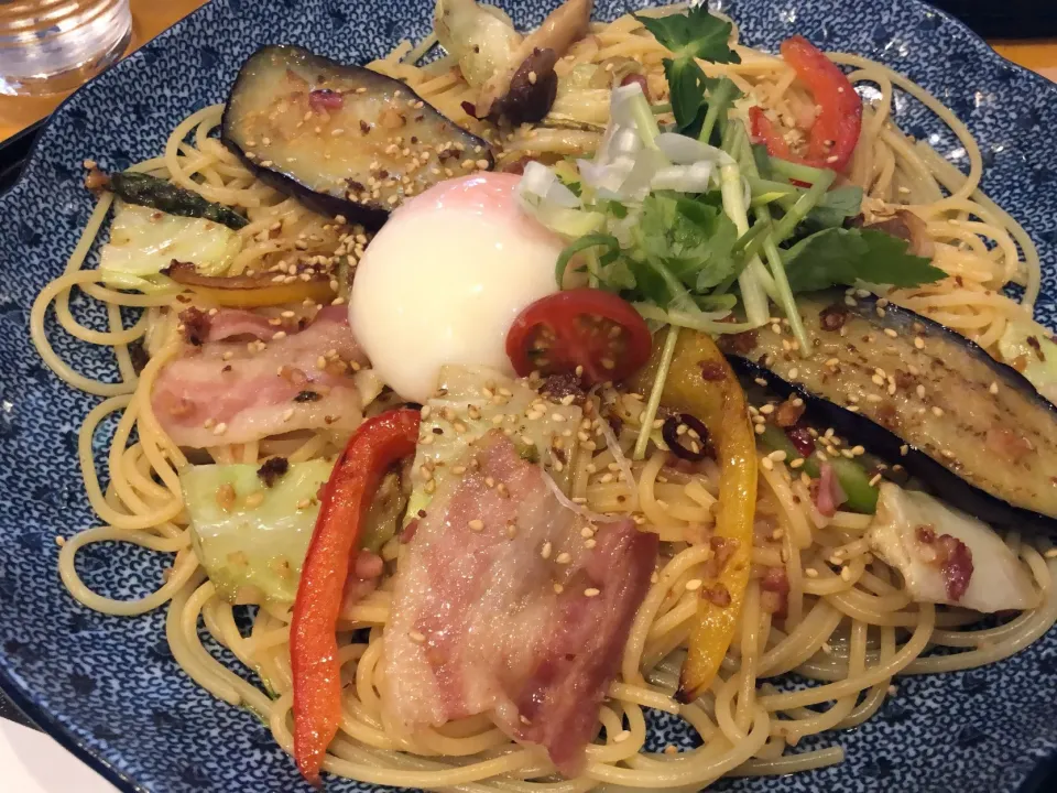 Snapdishの料理写真:洋麺屋 五右衛門でお昼ご飯|朱璃さん