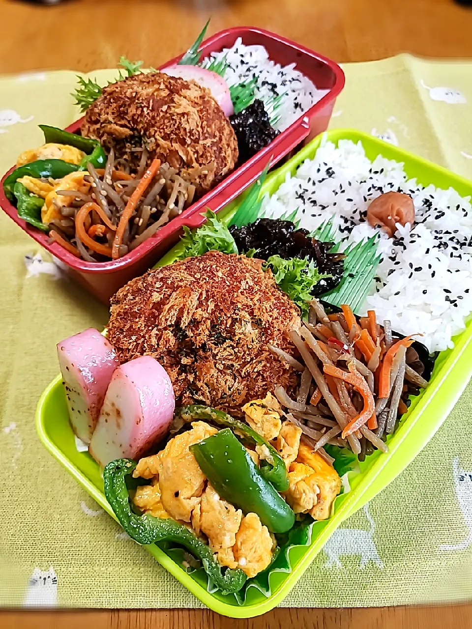 Snapdishの料理写真:6/4(火)　お弁当♪|marikuruさん