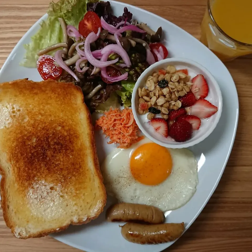 朝食|まりさん