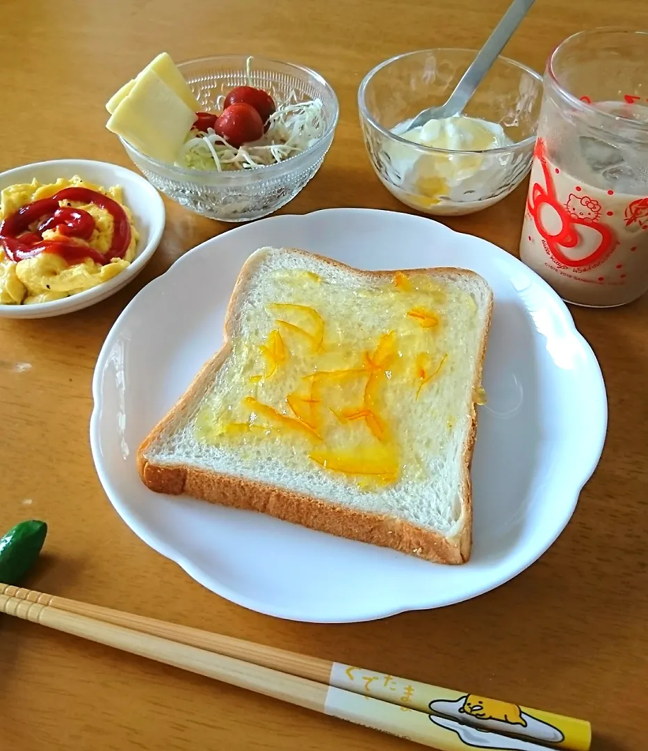 Snapdishの料理写真:令和元年6月4日(火)朝食🌄|しまだ ちえこさん