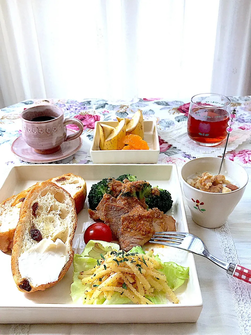 桜央里さんの料理 お手軽にしっとり味噌焼豚❣️を朝食に😋|サミカさん